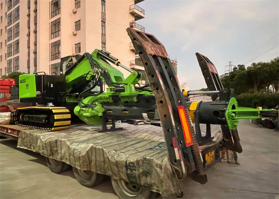 Hydrauliczna wiertnica obrotowa 50kn Maszyna gąsienicowa do budowy