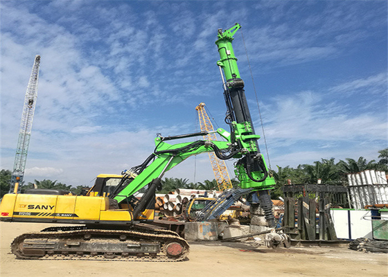 Średnica wiercenia 1200mm Wiertnica obrotowa 30rmp Fundament hydrauliczny