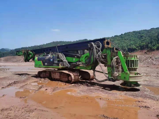 Hydrauliczna wiertarka gąsienicowa Używana obrotowa maszyna do palowania o głębokości 28 m do budowy