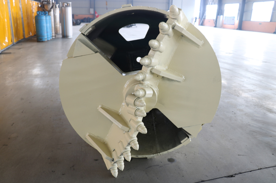 2000 mm Dia Rig Tool Wiadro do wiercenia w kamieniu z zębami pociskowymi B47k22h
