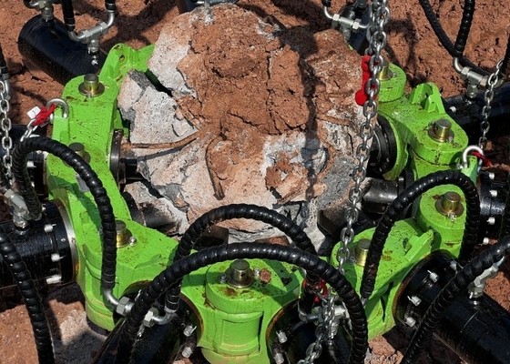 1800 mm Hydrauliczna przecinarka do pali Rock Breaker Maszyna do cięcia stosów betonowych