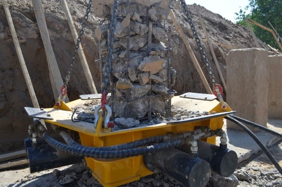 Minikoparka Hydrauliczny łamacz pali Niski poziom hałasu KP400S do budowy