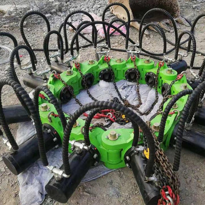 Przystawka do koparki Hydrauliczna maszyna do łamania pali Niskoszumowy okrągły nóż do betonu