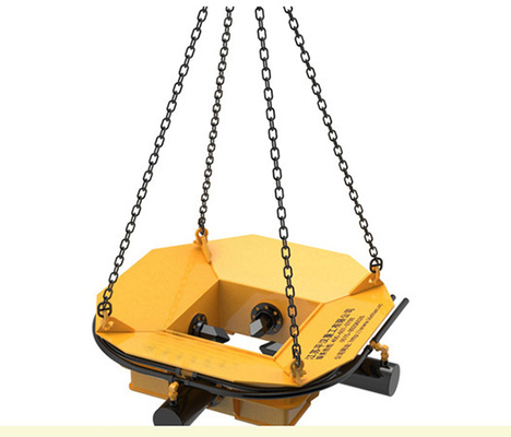 Cięcie pali Hydrauliczna maszyna do łamania pali do betonu Cylinder Square Excavator KP400S KP450S