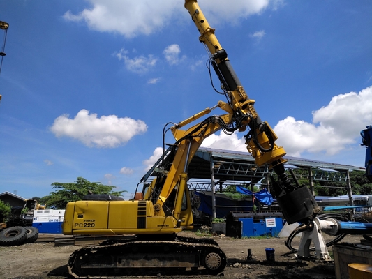Koparka Konwersja wiertnicy obrotowej KR50 z podwoziem Caterpillar