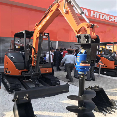 Wiertarka hydrauliczna o wysokim momencie obrotowym 44-98 obr./min Prędkość 20-45 l/min Przepływ oleju 496 Nm Zakres momentu obrotowego