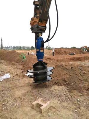 Hydrauliczne narzędzie do kopania ziemi o wysokim momencie obrotowym z zakresem prędkości 44-98 obr./min i 511-1 Nm