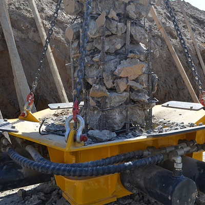 Betonowa hydrauliczna głowica do łamania skał Koparka do koparki 8t 400mm