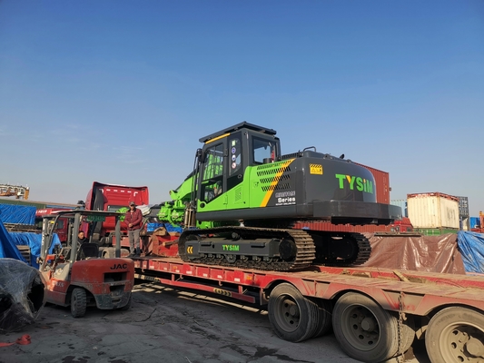 Roboty budowlane Obrotowa Wiertnica Wiertnica 50kN.M Hydrauliczne palowanie