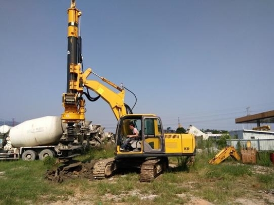 KR50A Hydrauliczna wiertnica obrotowa Mocowanie silnika o dużej mocy Odwiert w glebie
