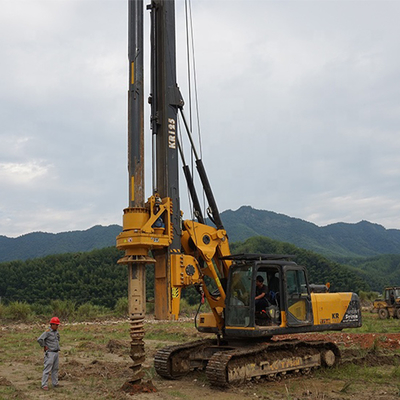 Geotechniczna wiertnica obrotowa Wysokowydajny system sterowania hydraulicznego KR125