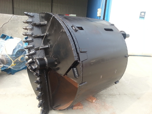 Wiadro do błota z rurą wiertniczą o średnicy 1200 mm Wiadro do wiercenia skał z zębami kulowymi