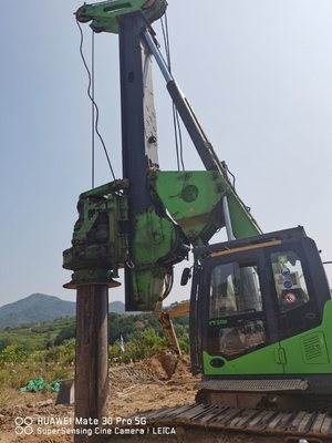 Diesel Low Headroom 20t Wiertnica do palowania 60m 200kNm Moment obrotowy 30rpm