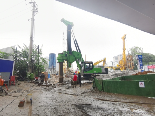 Wiertnica do palowania o niskim prześwicie 20 ton Siła odciągania 200 kN Średnica wiercenia 600 mm