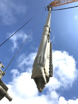 1.2m3 Elektryczne urządzenia do podgruntowego oddychania Vibroflot 300kN 6 bar