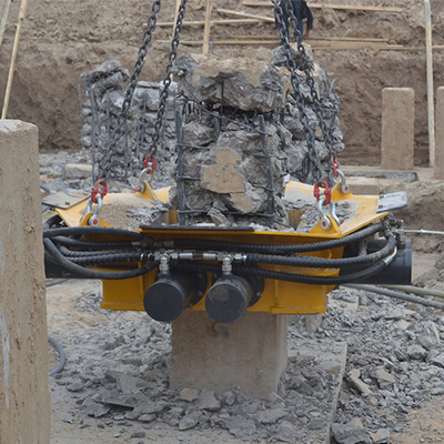 Najnowocześniejsza maszyna do rozbijania stosów AP500S Hydrauliczna betonociąga kwadratowa 280kN Do budowy
