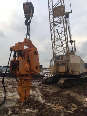 300KW Elektryczny młot wibracyjny Pile Driver Crane Excavator Mounted wibracyjny młot