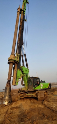 Wysokiej stabilności obracająca się hydrauliczna maszyna do gromadzenia zbiorników używana maszyna wiertarka z podwoziem CAT