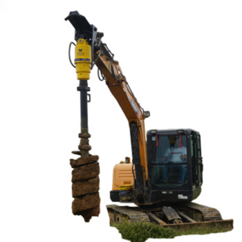 6-8t koparka wyciągacz hydrauliczny wiertarka ziemska wiertarka z wiertarką S5