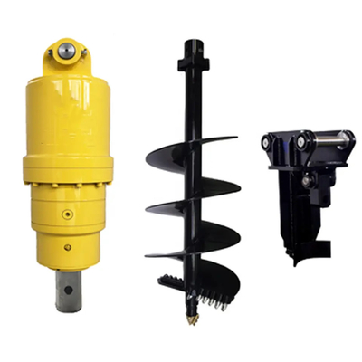 Maszyna do wykopania dziur Ekskawator Skid Steer Przymocowania Hydraulic Earth Auger Drill Na sprzedaż