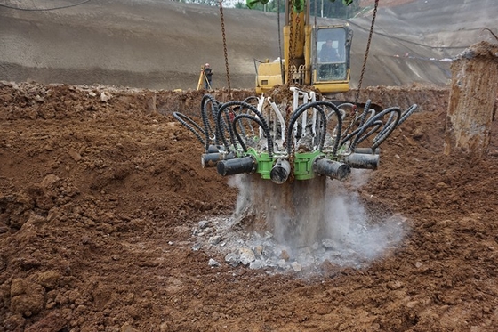 Średnica stosu 350-1800 mm Praska hydrauliczna w stosie Max przepływ pojedynczego cylindra 20L/min