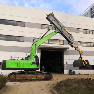 Rozciągające się ramię teleskopiczne do głębokiego kopania