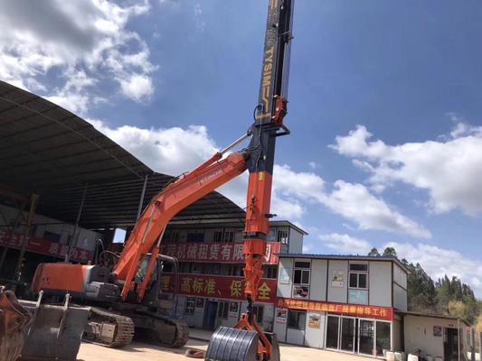 Całkowita długość transportowa 12390 mm ramię teleskopowe z chwytakiem do kopania w ciężkich warunkach, maksymalna głębokość kopania do 27180 mm