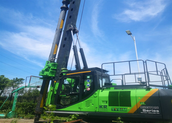 90kNm Hydrauliczna wiertarka rotacyjna budowlana Minikoparka do palowania arkuszy