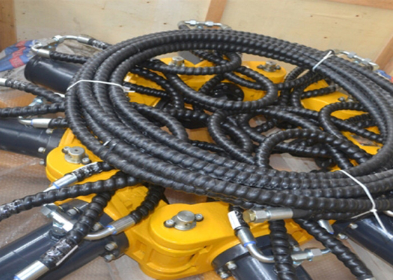 600kN 150mm Hydrauliczny łamacz pali 30L / min Narzędzia do wiercenia fundamentów do budowy