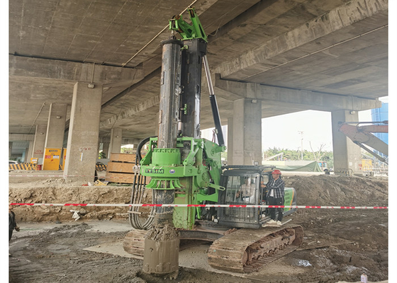 1800mm 28M Low Headroom Piling Rig 30rmp Bored Pile Drilling Machine