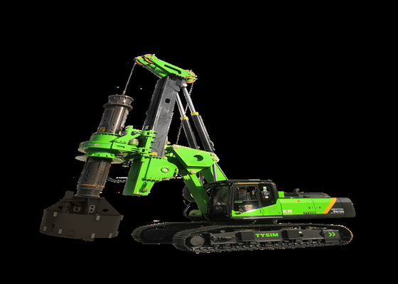 32000 kg 1800 mm hydrauliczna wiertarka rotacyjna 6,7 ​​l betonowego kafara o pojemności skokowej silnika