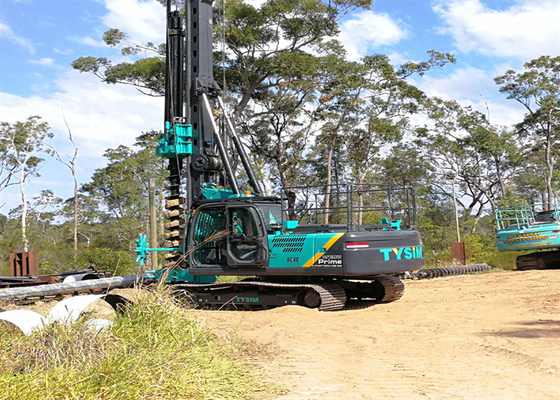Inżynieria Wielofunkcyjna koparka wiertnicza 140KN Mała hydrauliczna maszyna do montowania pali