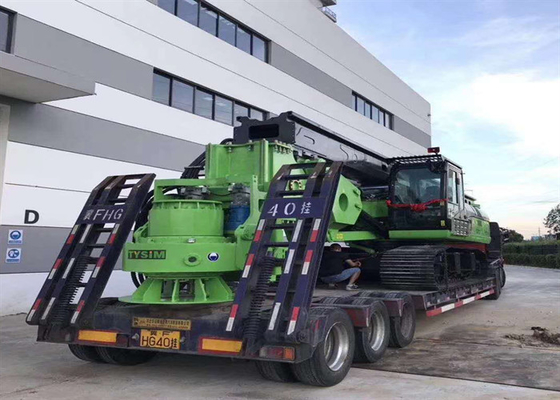 800 mm 2,8 km / H Hydrauliczne wielofunkcyjne urządzenie wiertnicze z głowicą obrotową