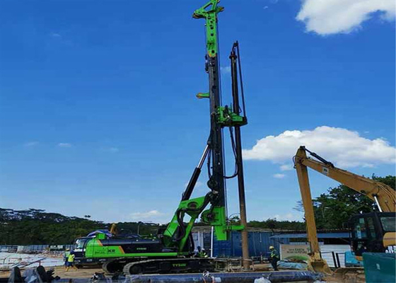 20m 51m Wielofunkcyjna wiertnica CFA 34,3 MPa Hydrauliczna obrotowa głowica wiertnicza