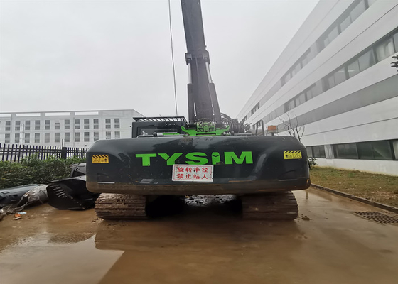 1000mm 1200mm Hydrauliczna wiertarka gąsienicowa 35m Używany sprzęt do wbijania pali