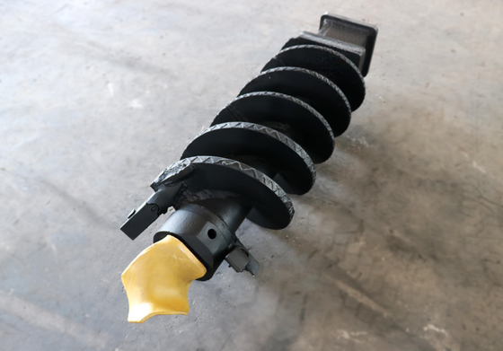 Rock Drilling CFA Continuous Flight Auger Bit Forpile Foundation Wiertarka Bauma