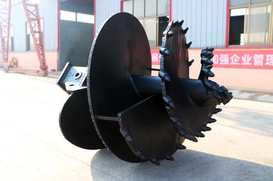 Exploration Pilling 450mm 3000mm Wiertnica Narzędzie budowlane Wiertło ślimakowe do ziemi